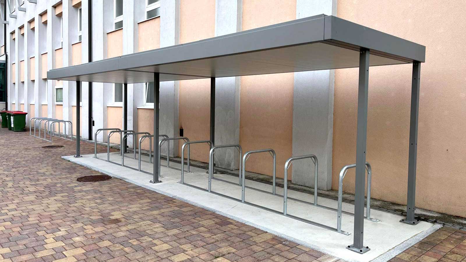 Fahrradüberdachung LUNA GREEN in Fehring (2)