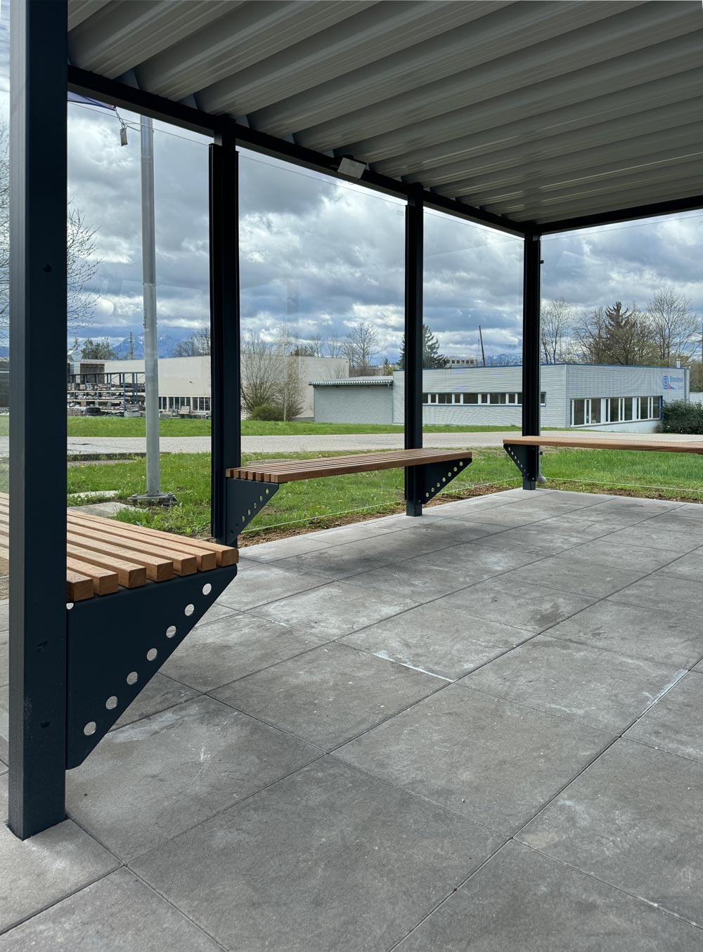 Raucherunterstand FLEXI-BOX in Roitham