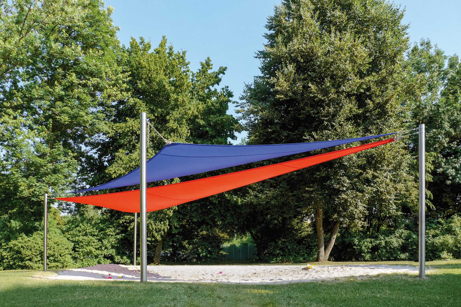 Sonnensegel als Sonnenschutz nutzen