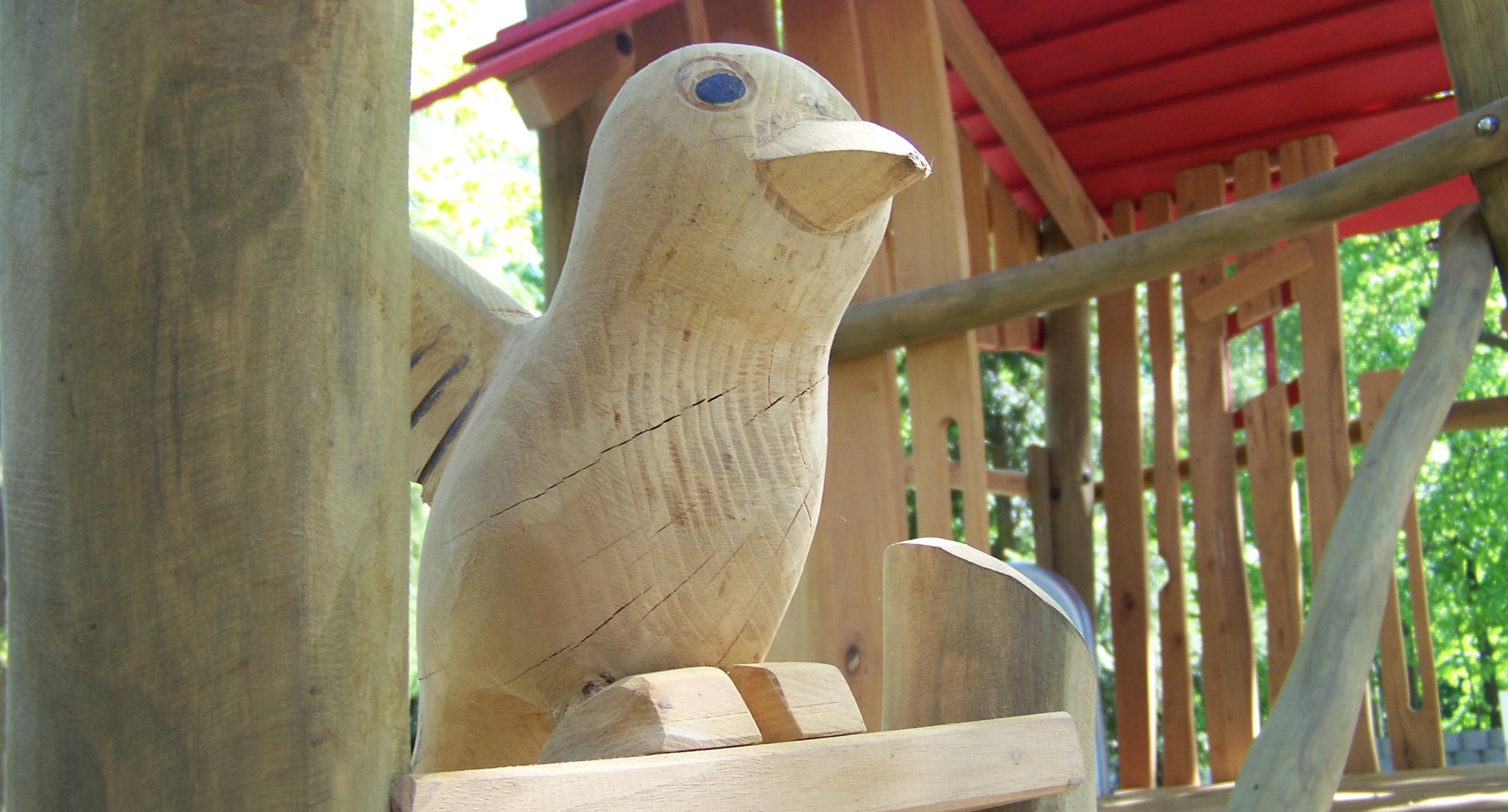 Vogel aus Holz