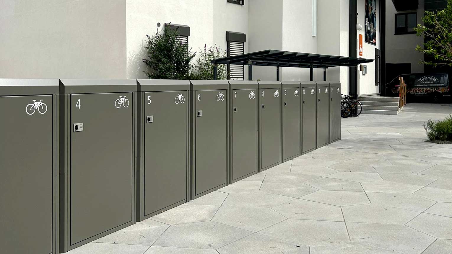 Fahrradgaragen FULLERTON Linz