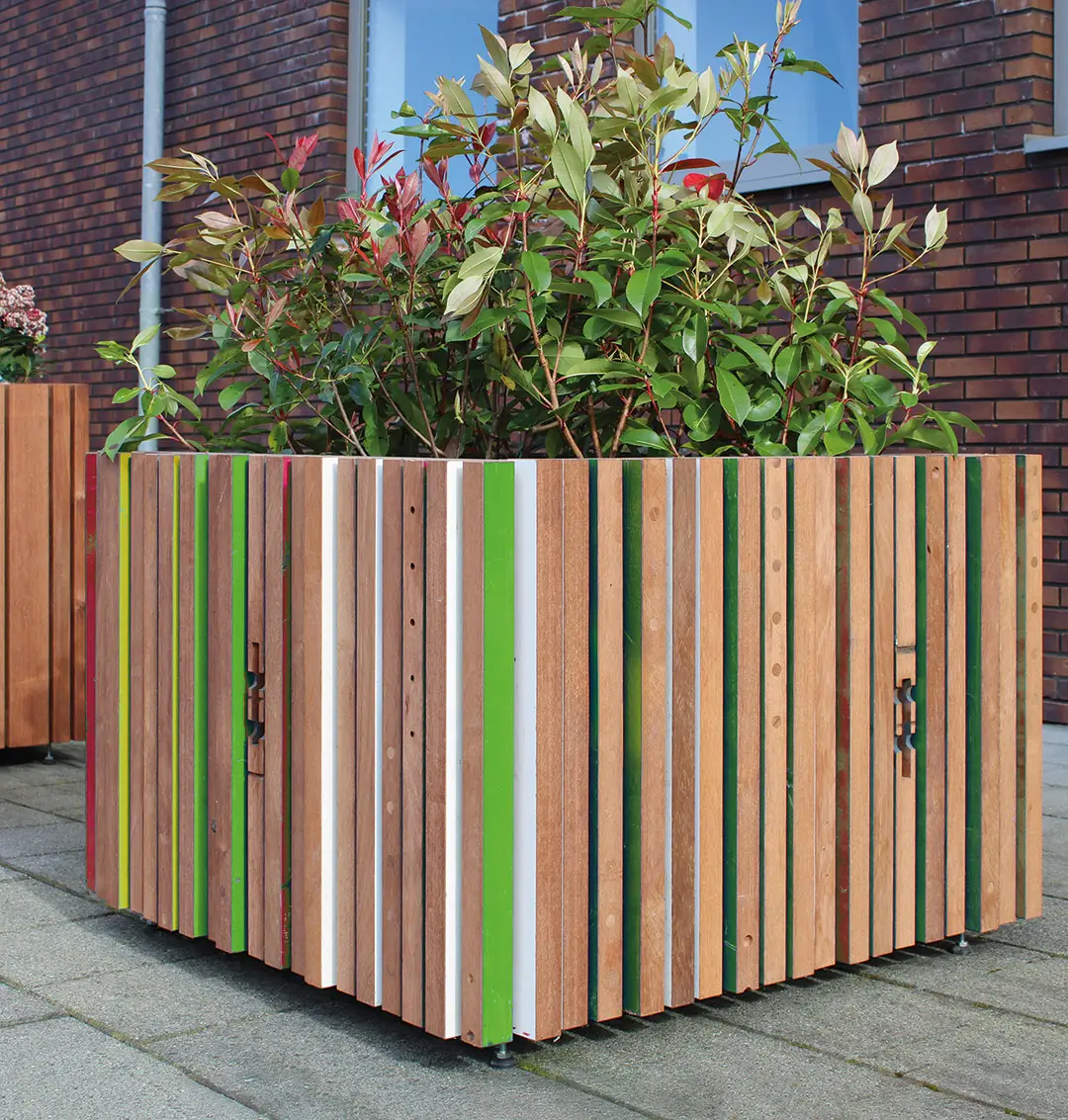 Nachhaltig möblieren mit dem Pflanzbehälter SECUNDO