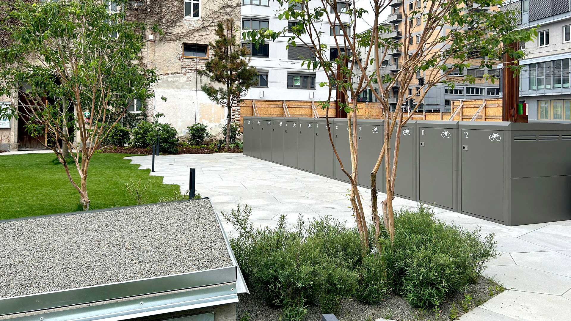 Fahrradgaragen FULLERTON Linz