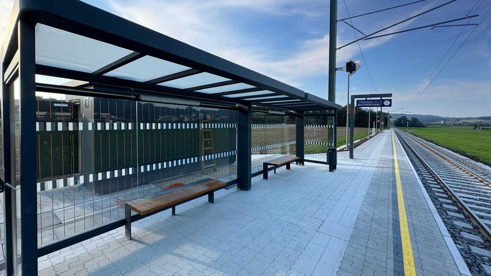 Wartehalle PURE in Siggerwiesen