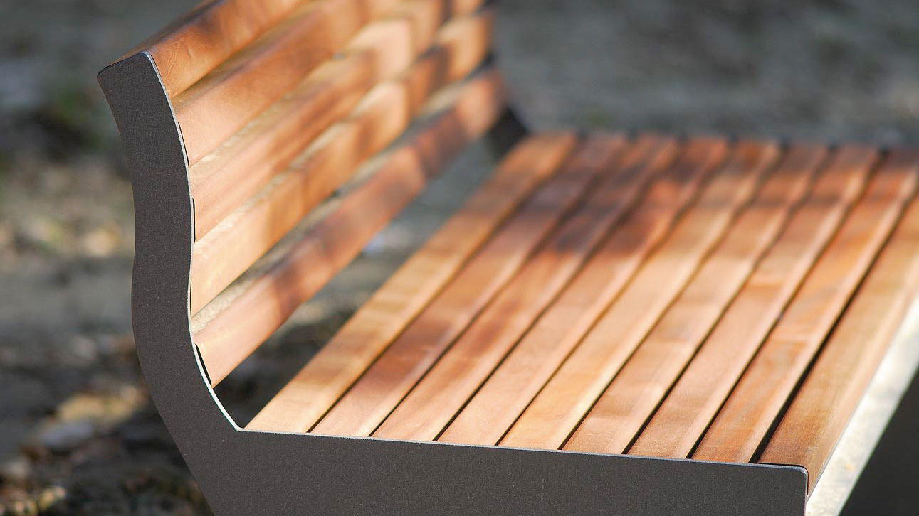 Sitzbank CIMA - Nahaufnahme