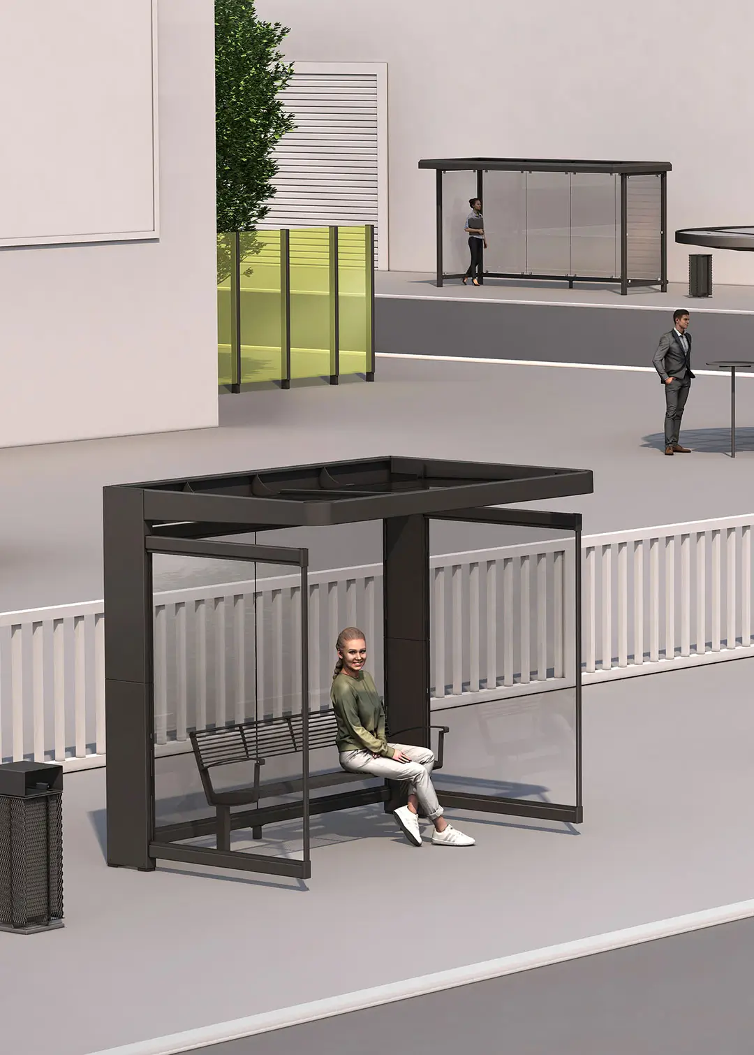 Themenwelt: Unterstände für Personen