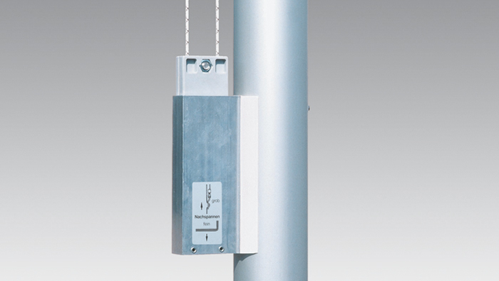 Flaggenkonfektionierung: Fahnenmast SYSTEM