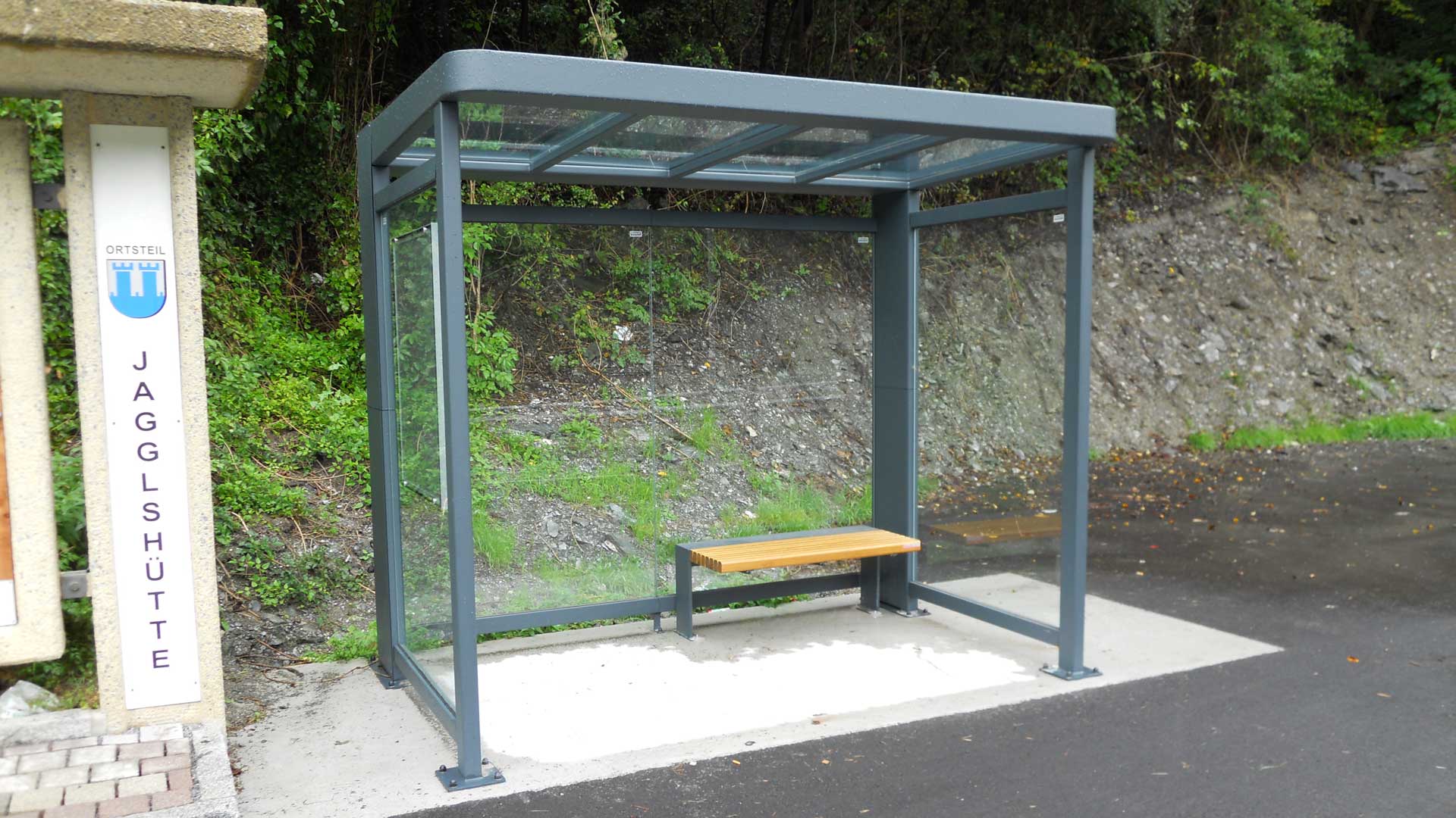 Wartehalle PURE in Fließ Wartehalle PURE in Fließ