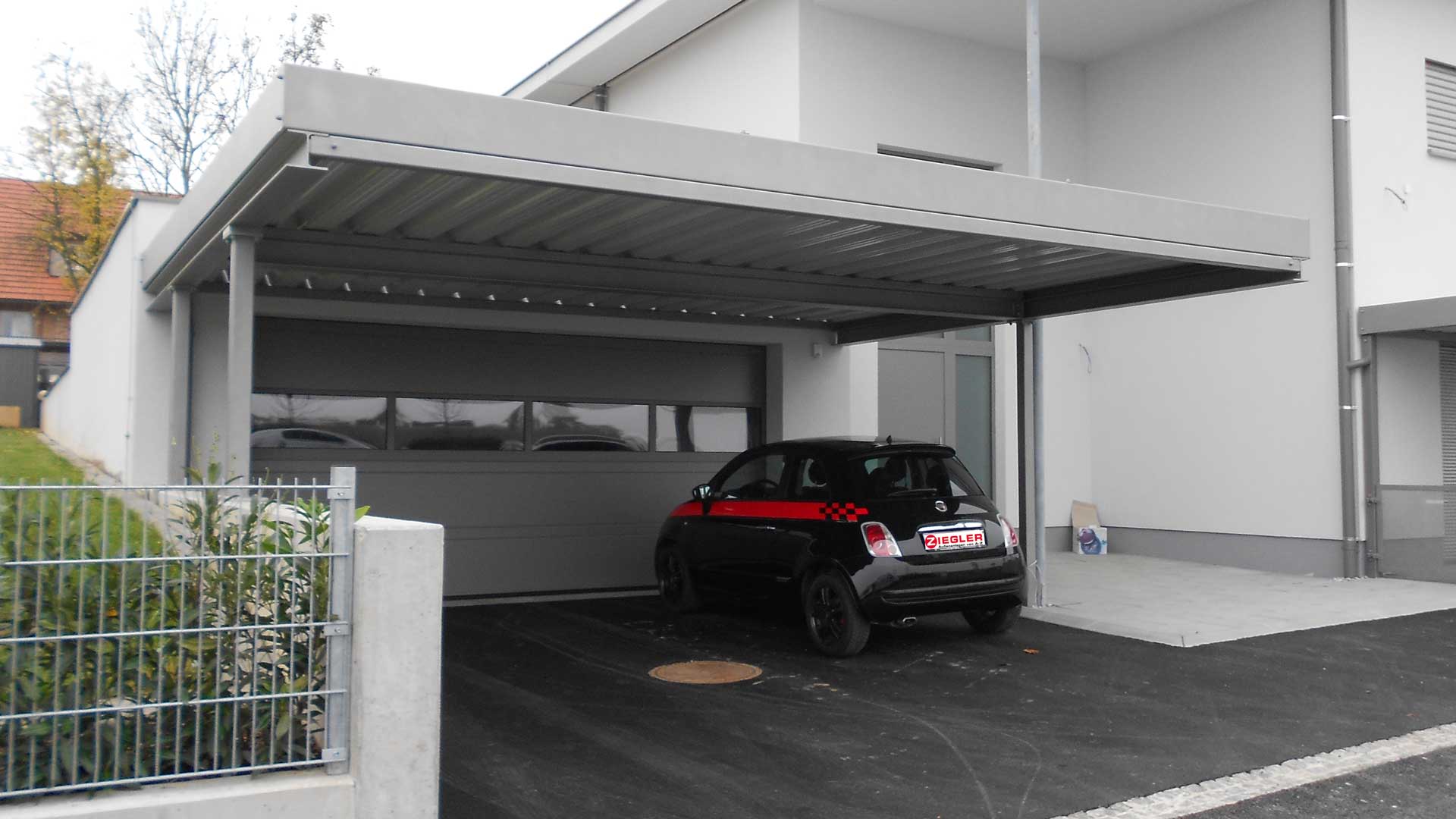 Pkw-Überdachung Z02 in Thalheim