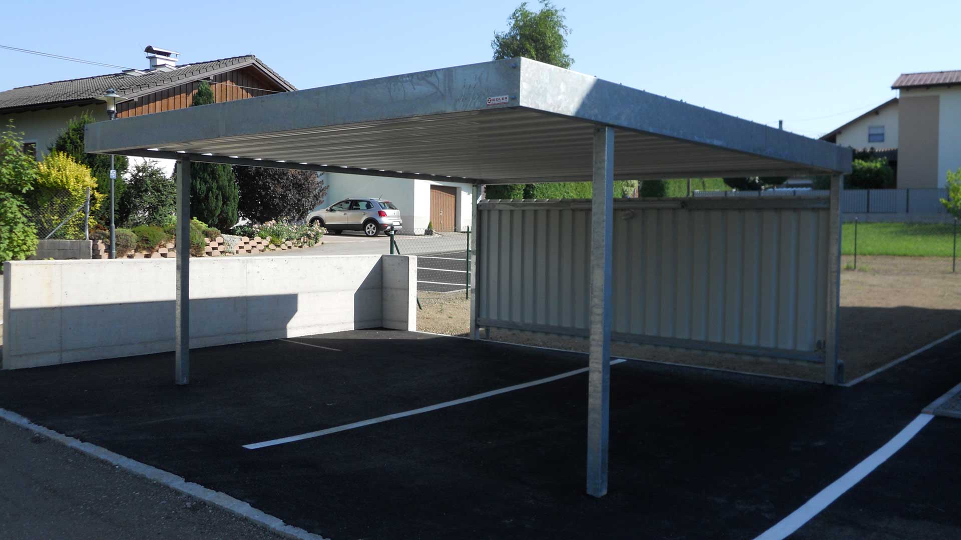 Pkw-Überdachung Z02 in Neuhofen Reichersberg
