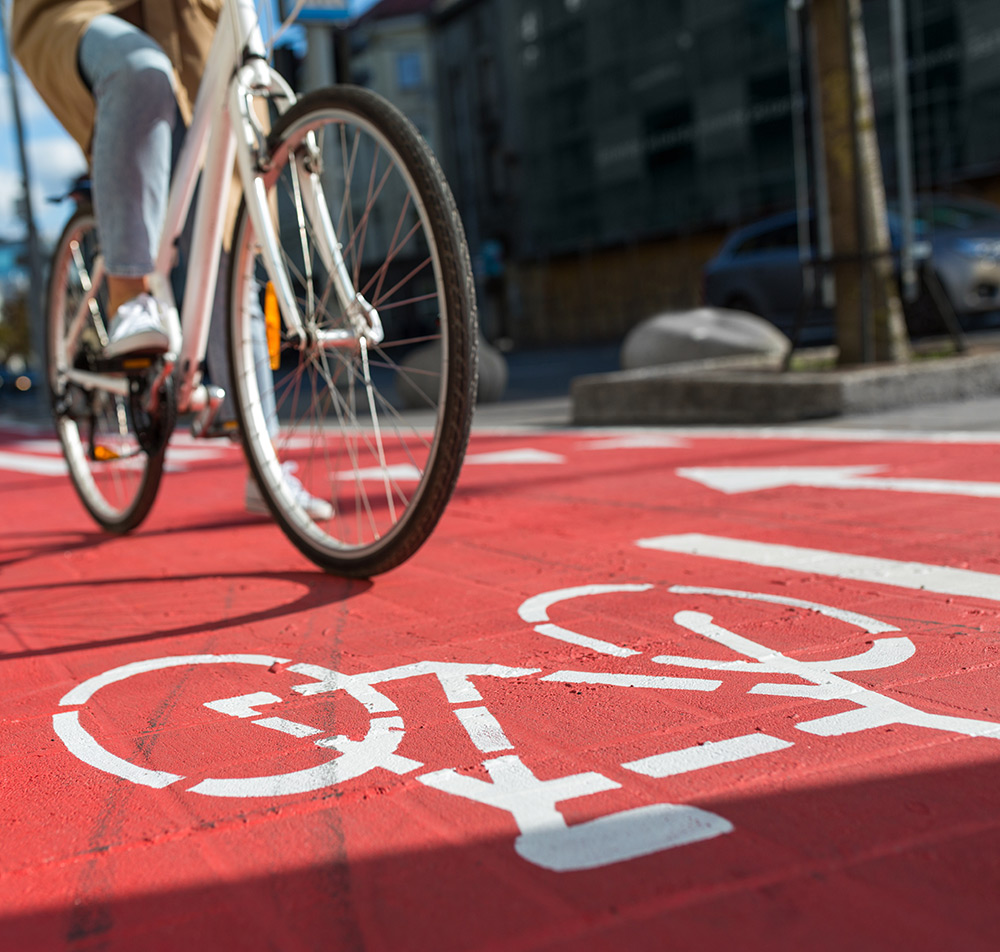 Was zeichnet sichere Radwege aus?
