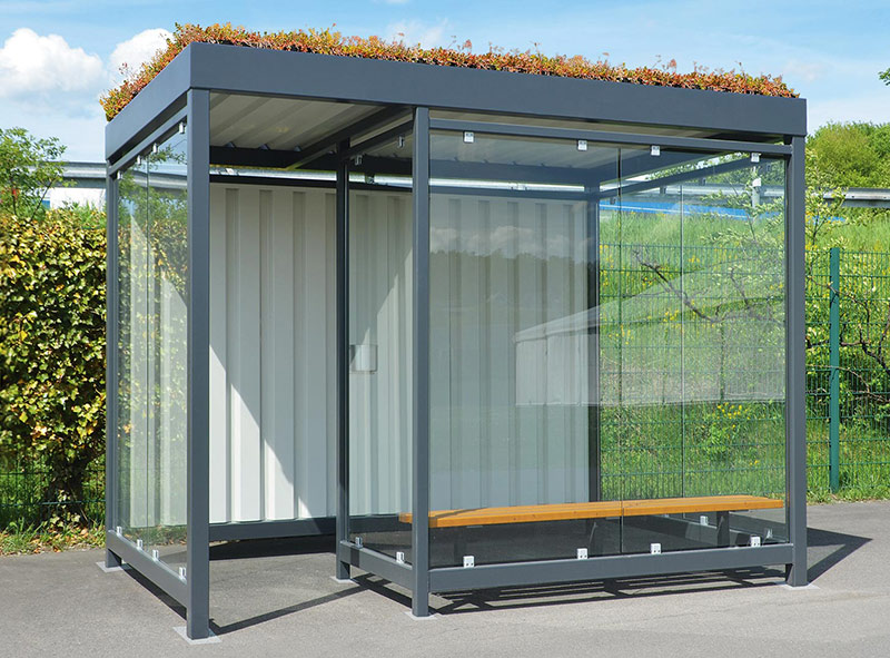 Raucherunterstand AQUILA GREEN