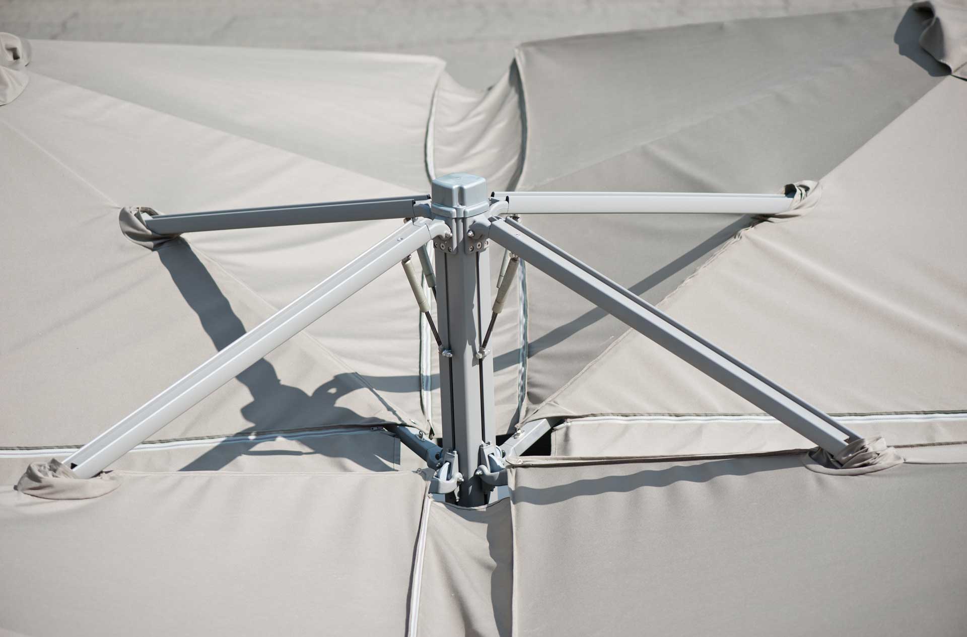 Ratgeber Sonnenschutz: Freiarmschirm