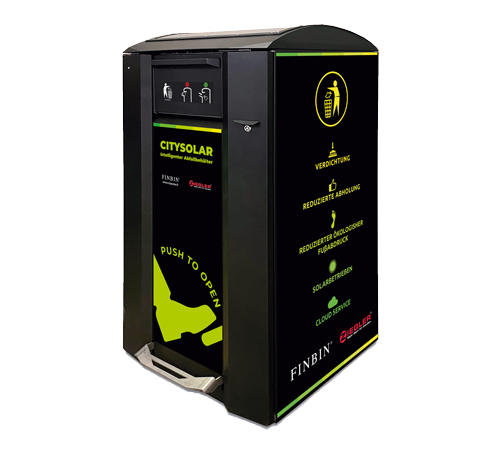 Abfallbehälter CITYSOLAR