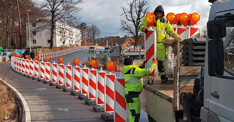 Neue Kategorie online: Baustellensicherung