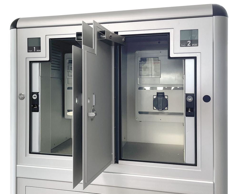 E-Bike-Ladestellenschrank AMARO innen