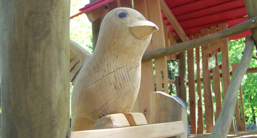Vogel aus Holz