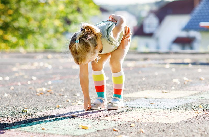 Bodenmaterialien für Spielplätze: Bitumen