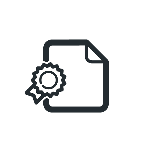 Piktogramm Zertifikate