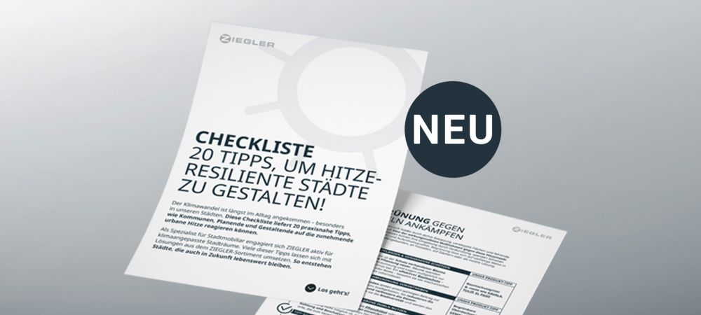 Checkliste: So werden Städte hitzeresilienter.