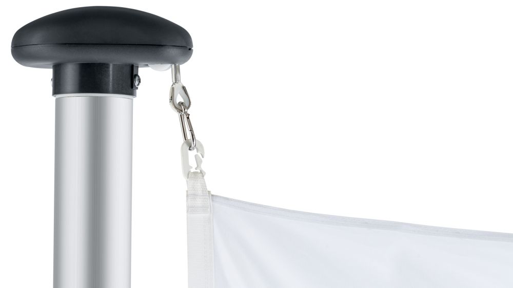 zylindrischer Fahnenmast