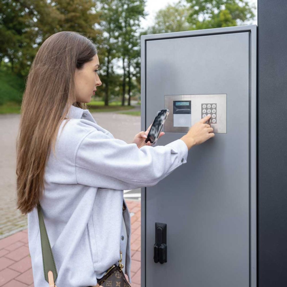 Zugang zur SmartBikeBox